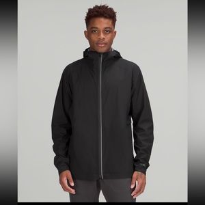 Mens Lululemon Precipitation Jacket (Olive Green)